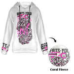Women's BEATS-YOLO Streetwear Flannel Hoodie