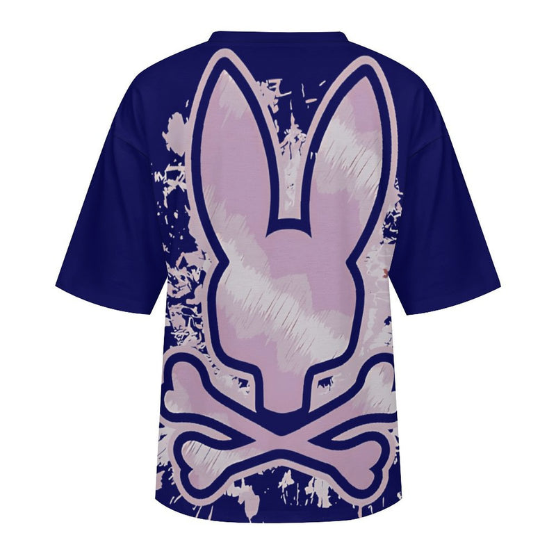 Women's Dangerous Bunny Streetwear Oversized T-shirt