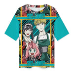 Women's Spy X Family Anime Oversized T-shirt