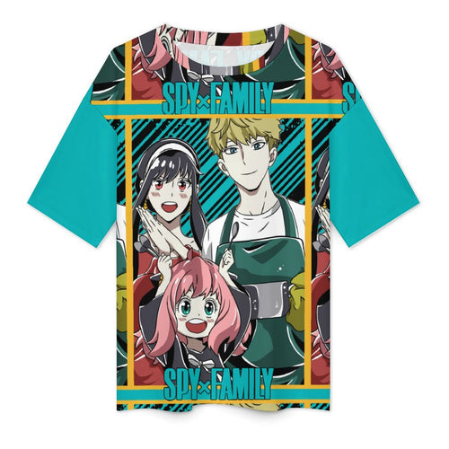 Women's Spy X Family Anime Oversized T-shirt