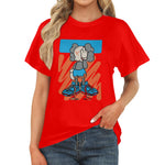 Women's Dumb Skull Streetwear Classic Fit T-shirt