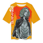 Men's Sano Manjiro Tokyo Revengers Anime Oversized T-shirt