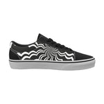 Men's Swirling Vortex Abstract Slip-on Shoes