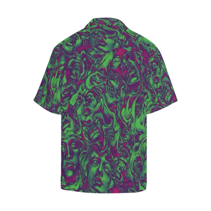 Men's Venom Blast Abstract Half Sleeve Shirt