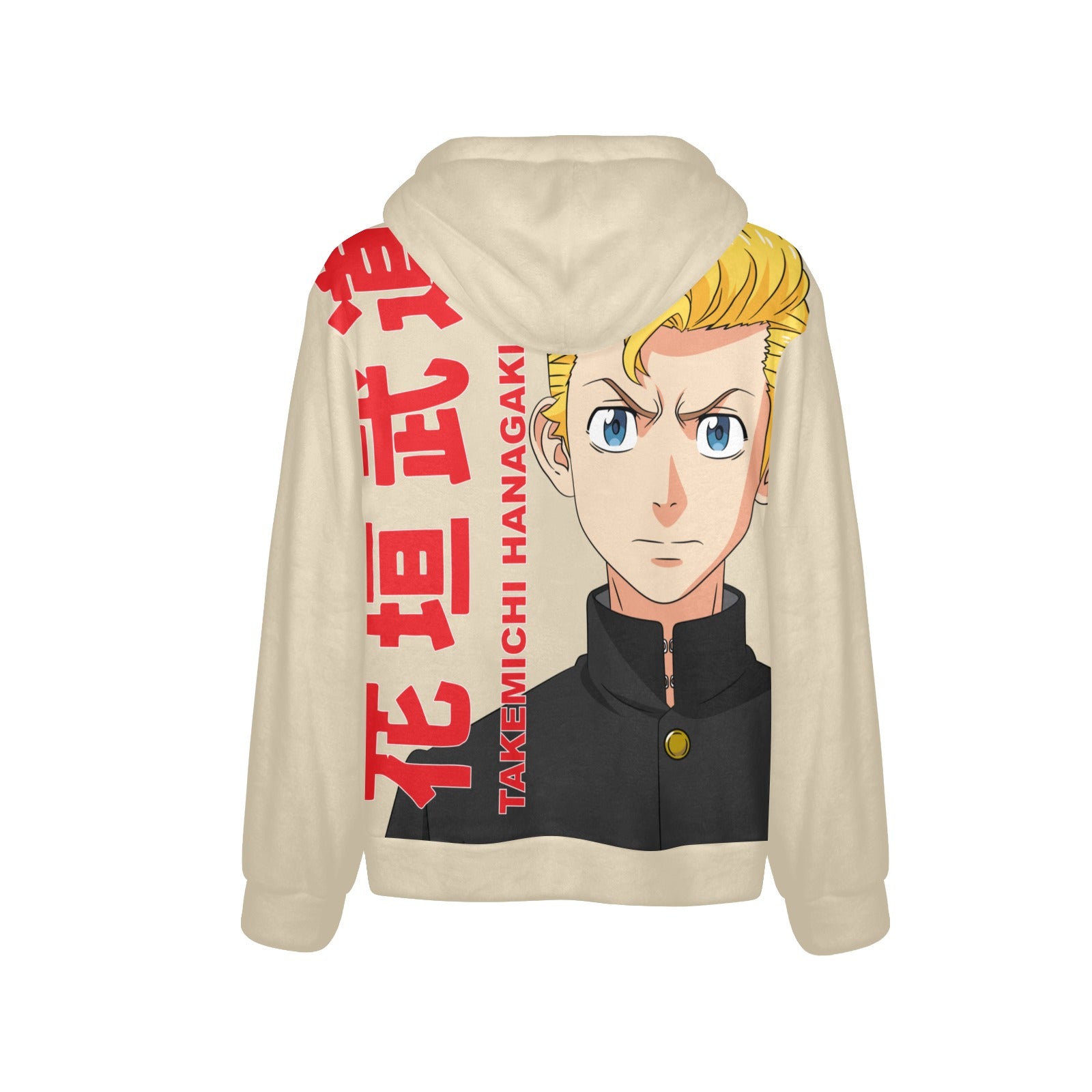 Men's Tokyo Revengers Anime Flannel Hoodie