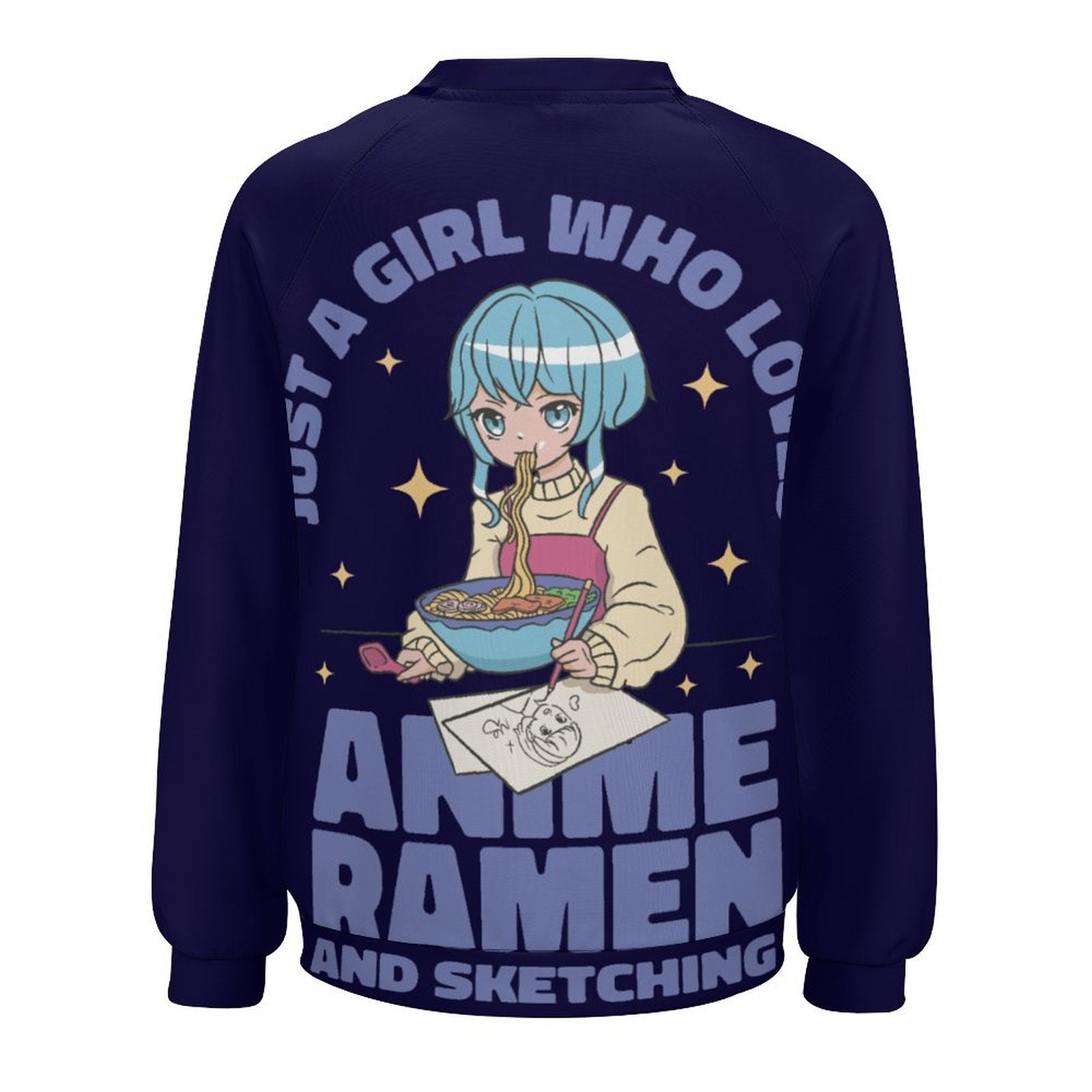 Women's Just A Girl Anime Sweatshirt