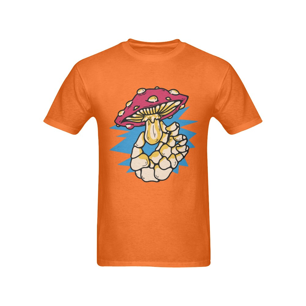 Men's Mushroom Streetwear Classic Fit T-shirt