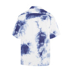 Men's Antarctic Ice Tie-Dye Abstract Half Sleeve Shirt