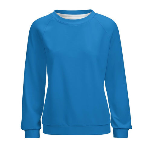 Women's Ocean Boat Blue Solid Sweatshirt