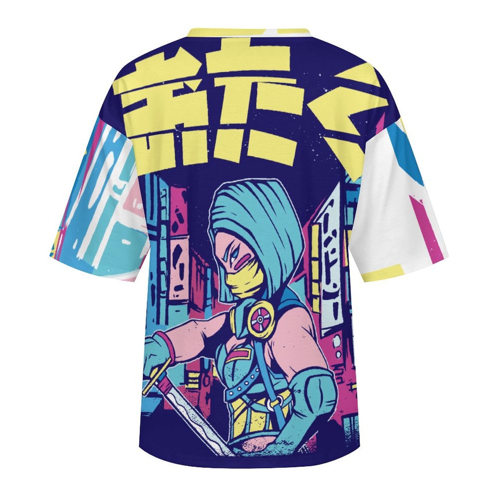 Women's Warrior Anime Oversized T-shirt