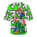 Women's Super Mario Anime Oversized T-shirt