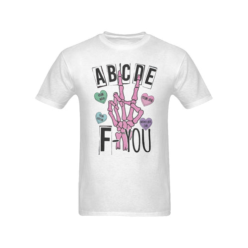 Men's ABCDEF Streetwear Classic Fit T-shirt