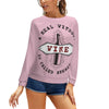 Women's Meal Without Wine Abstract Sweatshirt
