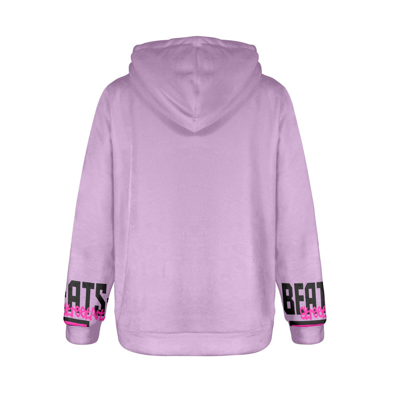 Women's BEATS-YOLO Streetwear Flannel Hoodie