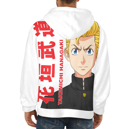 Men's Tokyo Revengers Anime Flannel Hoodie