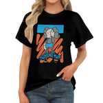 Women's Dumb Skull Streetwear Classic Fit T-shirt