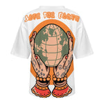 Women's Entire World in my hand Acid & Punk Oversized T-shirt
