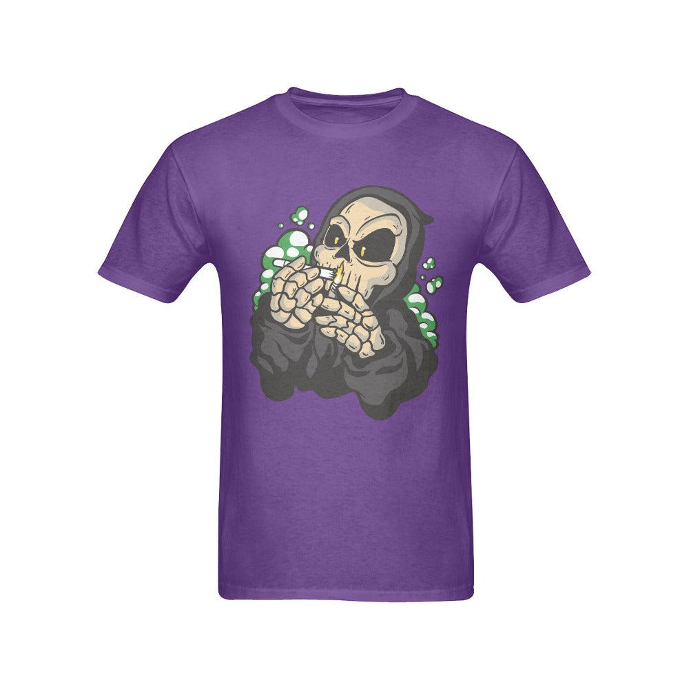 Men's Smoking Death Streetwear Classic Fit T-shirt
