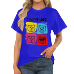 Women's Cool Bears Streetwear Classic Fit T-shirt