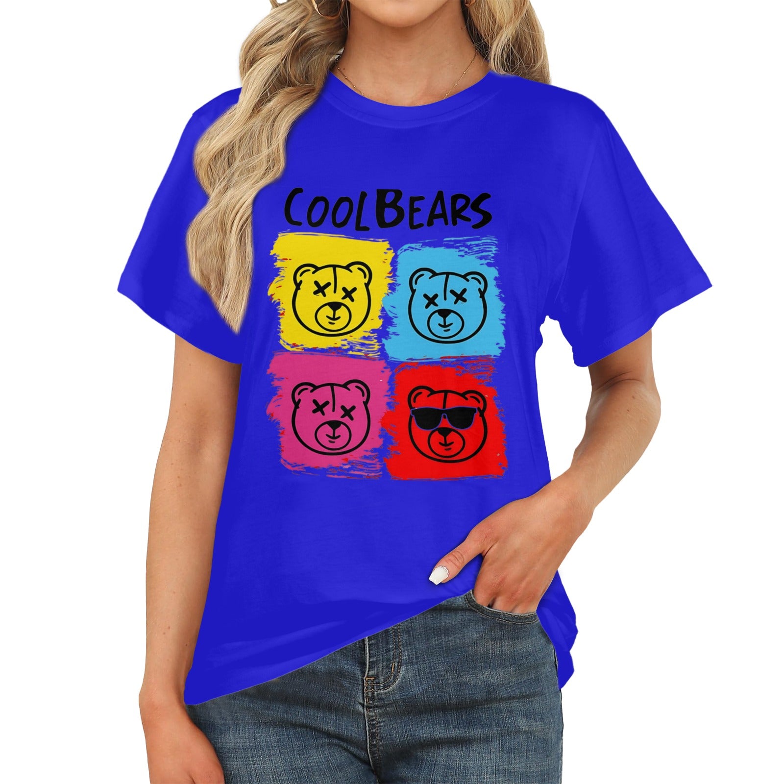 Women's Cool Bears Streetwear Classic Fit T-shirt