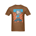 Men's Dumb Skull Dude Streetwear Classic Fit T-shirt