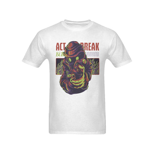 Men's Act Break Streetwear Classic Fit T-shirt
