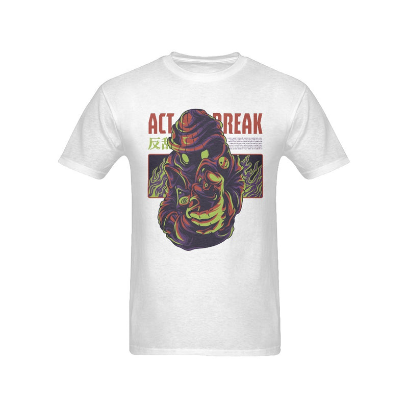 Men's Act Break Streetwear Classic Fit T-shirt