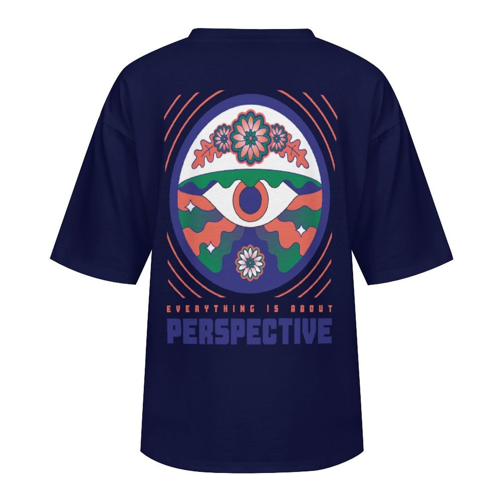 Women's 3rd Eye Perspective Acid & Punk Oversized T-shirt