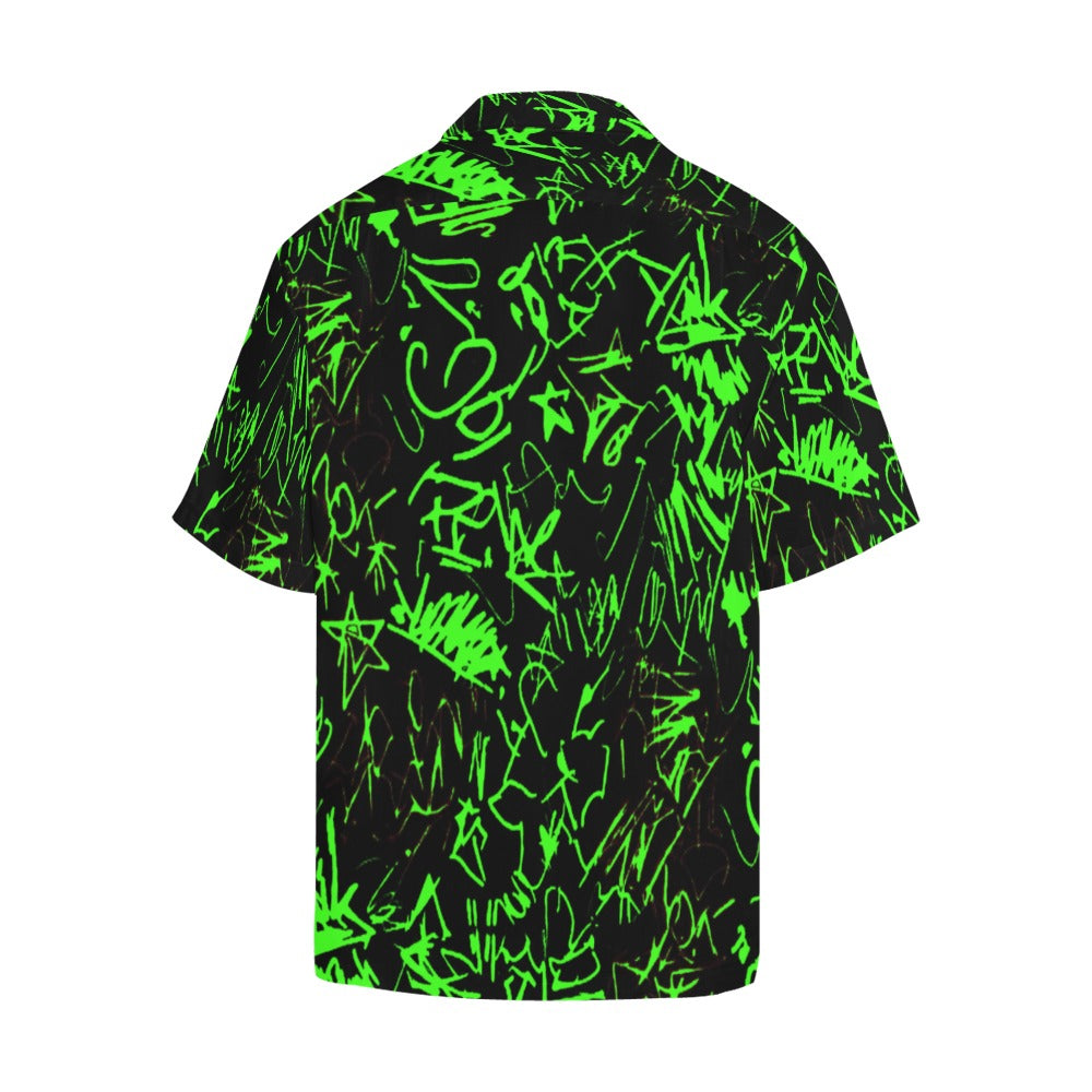 Men's Equations Abstract Half Sleeve Shirt