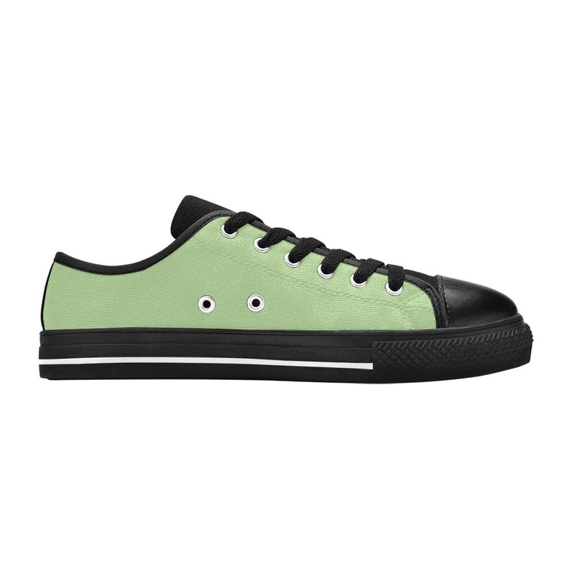 Men's Laurel Green Solid Low Top Shoes