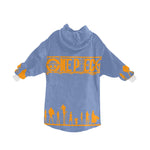 Women's One Piece Anime Blanket Hoodie