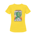 Women's Morning People Abstract Classic Fit T-shirt