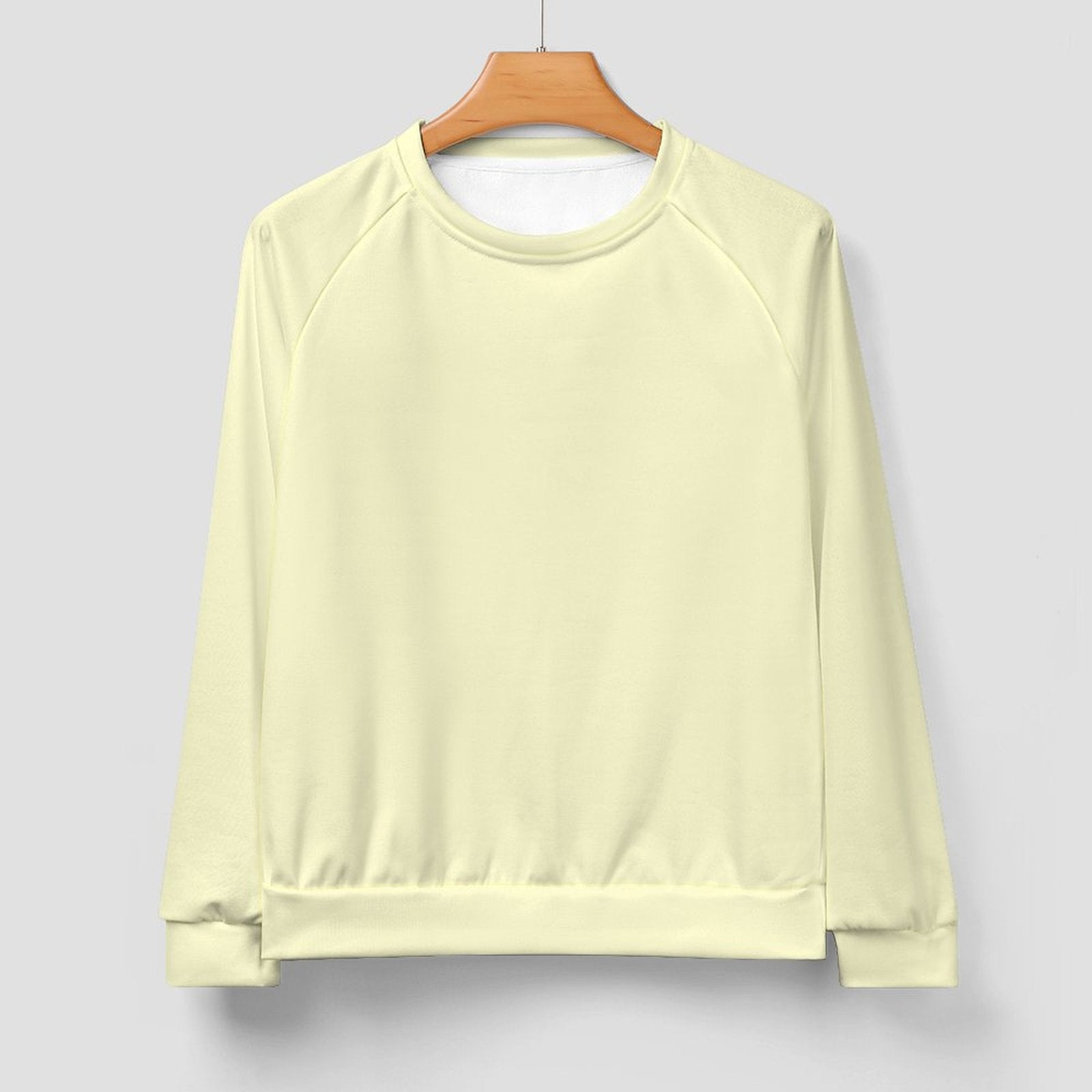 Men's Pale Spring Bud Solid Sweatshirt
