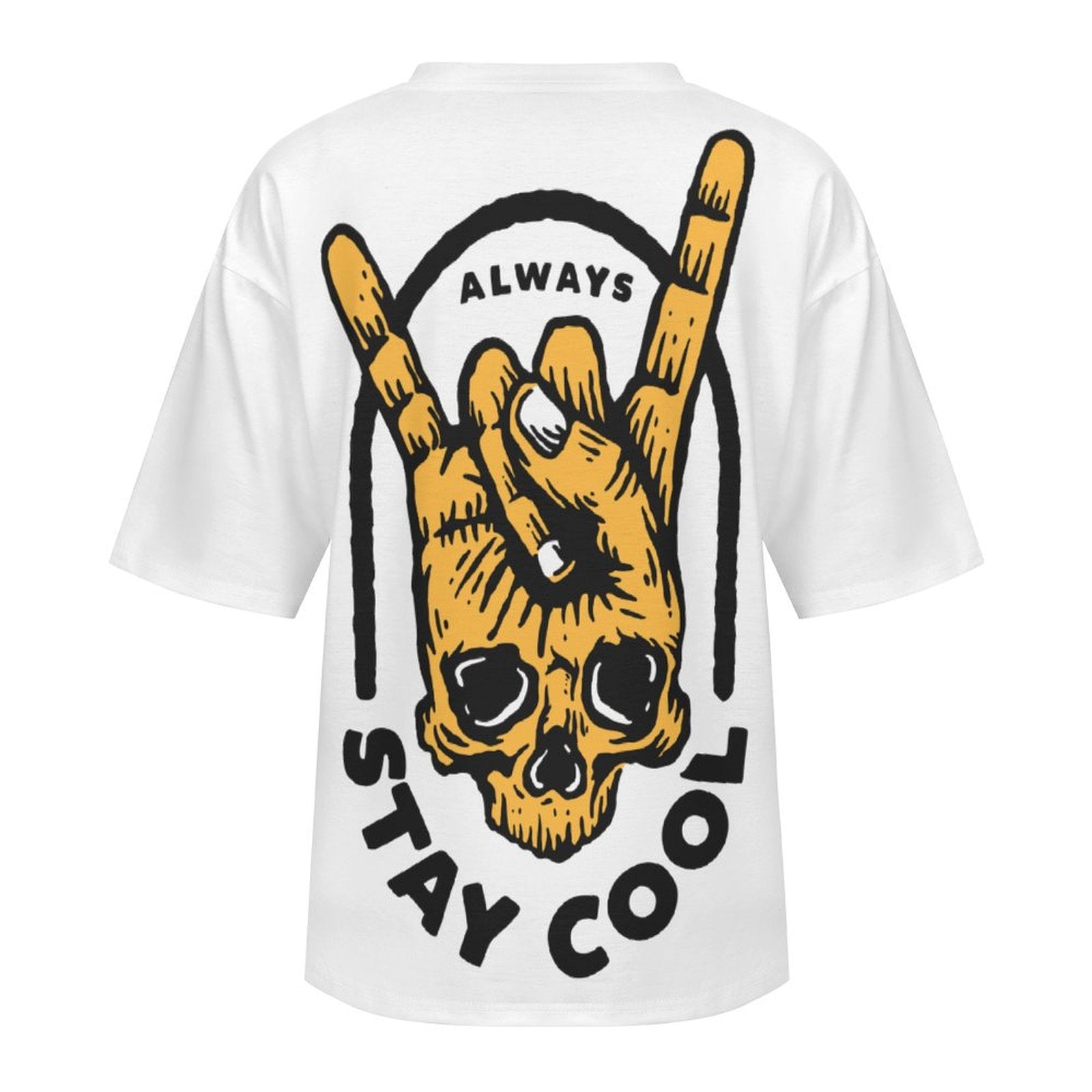 Men's Always Stay Cool Acid & Punk Oversized T-shirt