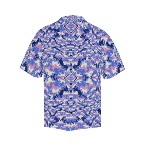 Men's Cosmic Tide Abstract Half Sleeve Shirt