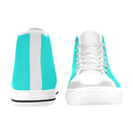 Women's Medium Turquoise High Top Shoes