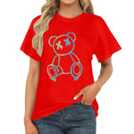 Women's Ded Teddy Streetwear Classic Fit T-shirt