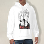 Men's Tokyo Revengers Portrait Anime Flannel Hoodie