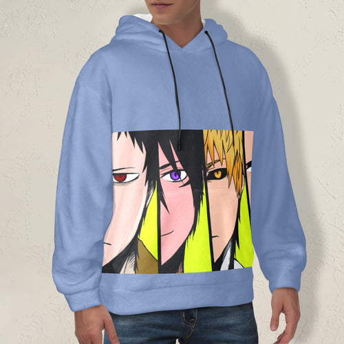 Men's One Punch Man Anime Flannel Hoodie