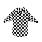 Men's Trippy Checker Abstract Blanket Hoodie