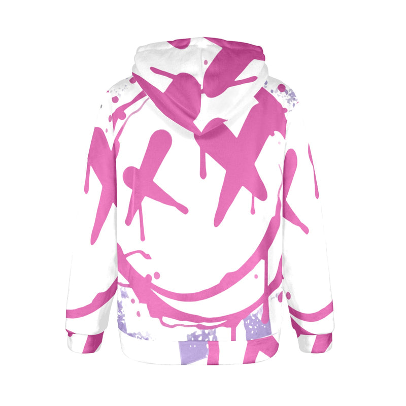 Women's Street Ink Streetwear Flannel Hoodie