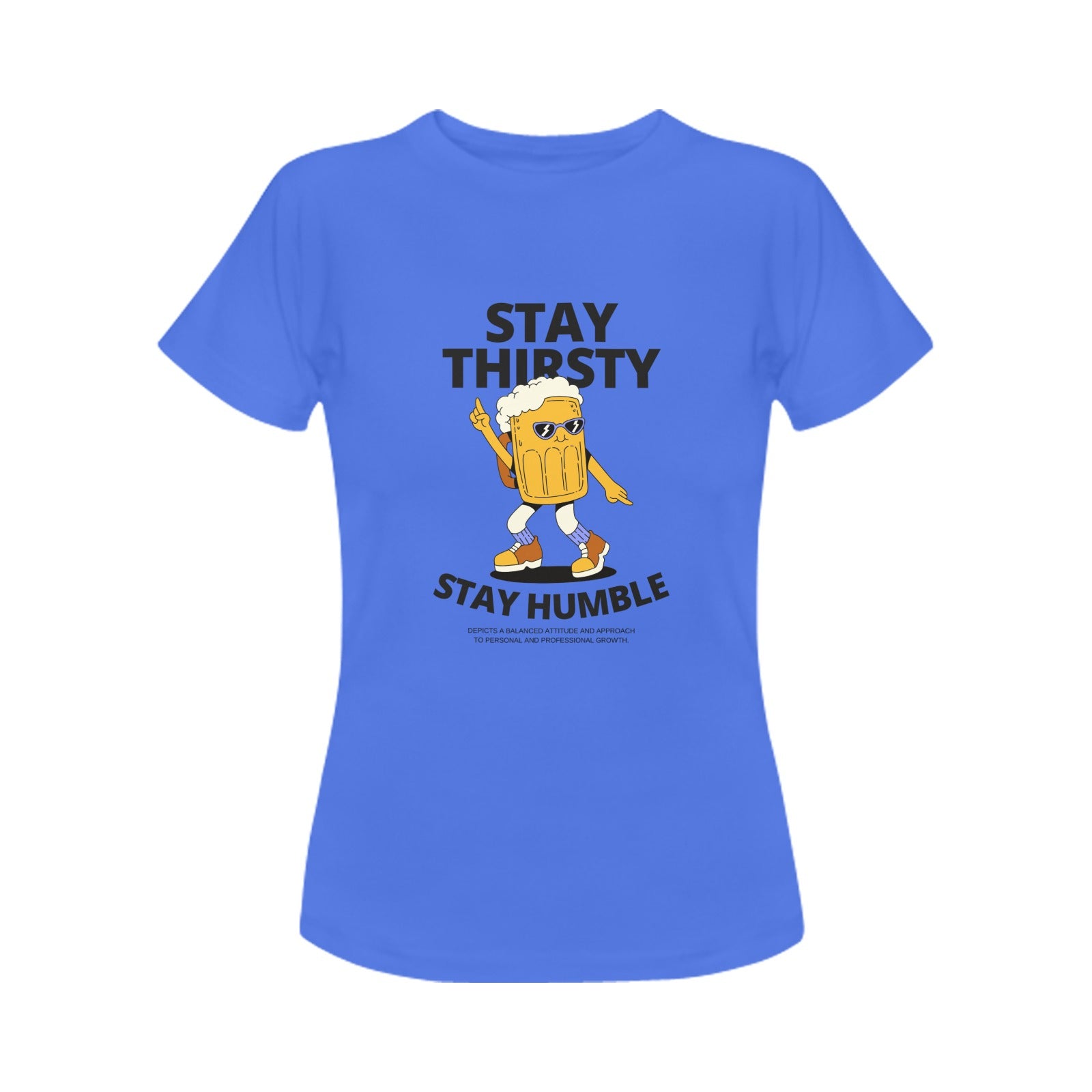 Women's Stay Thirsty Abstract Classic Fit T-shirt