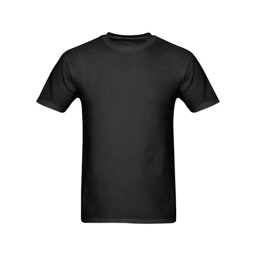 Men's Black Solid Classic T-shirt