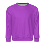 Men's Deep Lilac Solid Sweatshirt
