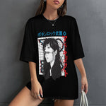 Women's Trippy Anime Oversized T-shirt