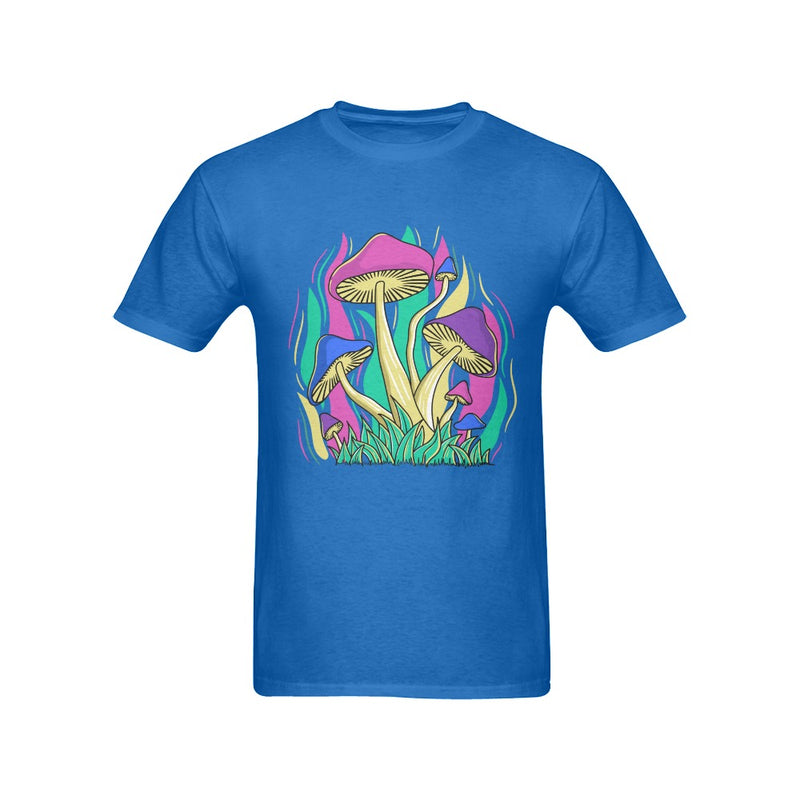 Men's Funky Mushroom Streetwear Classic Fit T-shirt