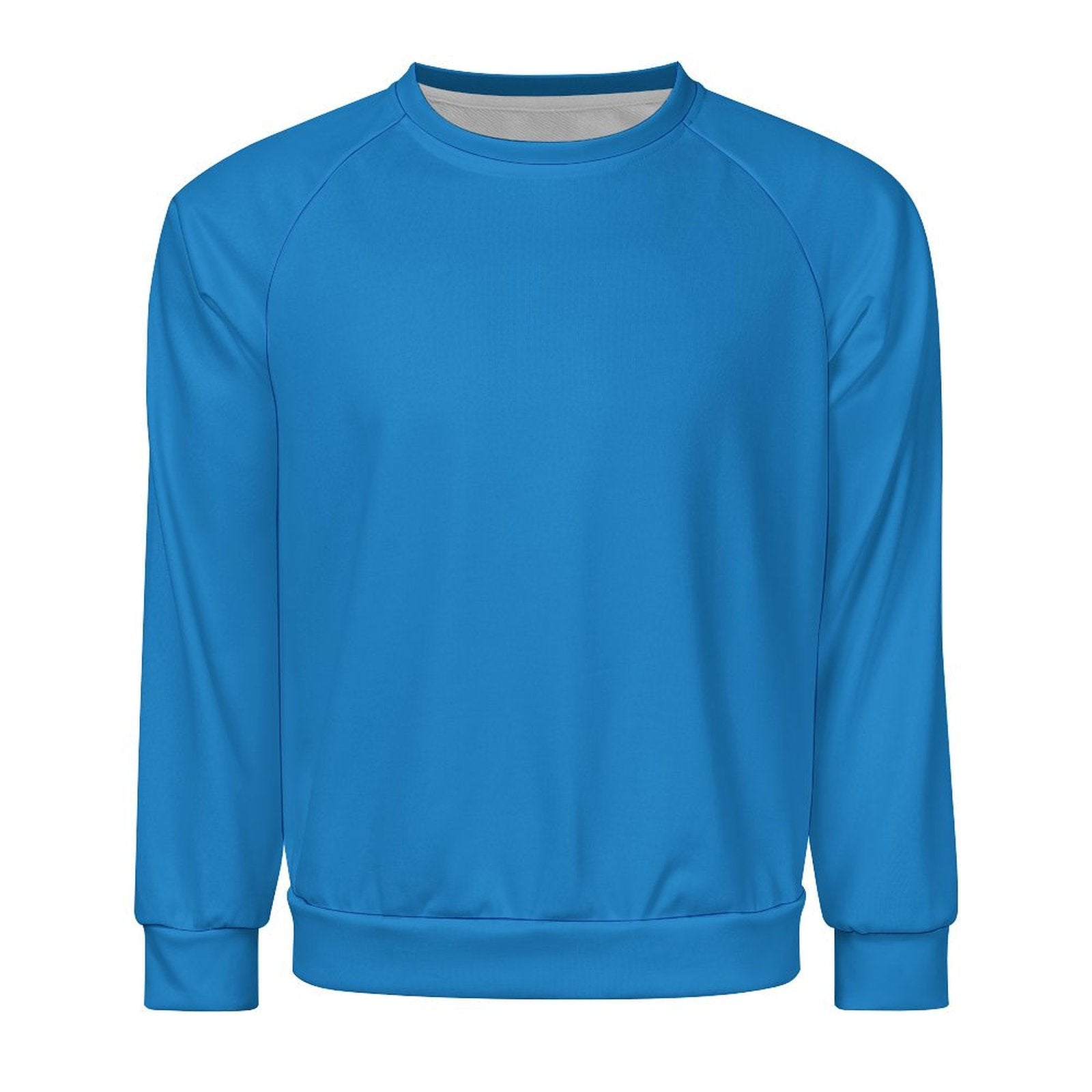 Men's Ocean Boat Blue Solid Sweatshirt