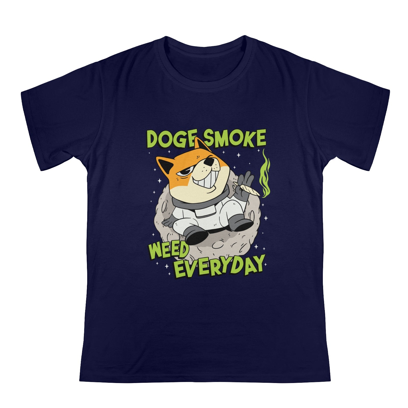 Men's Doge Smoke Streetwear Classic Fit T-shirt