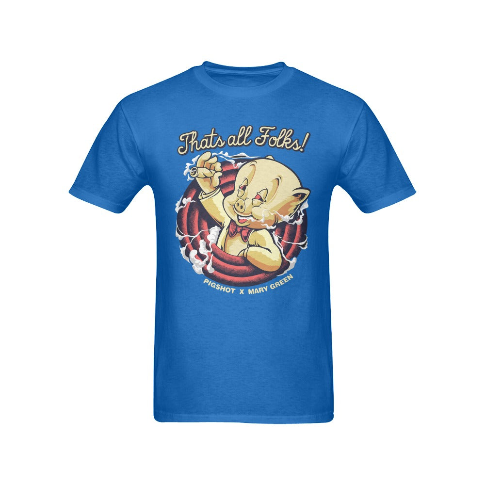 Men's That's All Folks Streetwear Classic Fit T-shirt