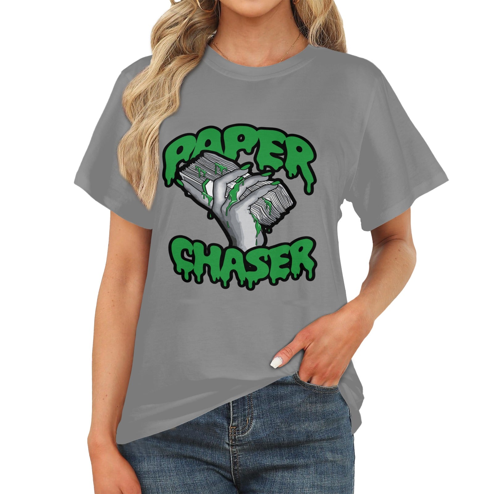 Women's Paper Chaser Only Streetwear Classic Fit T-shirt